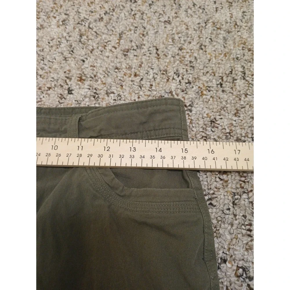 Sz 14 Boy Scouts Green Uniform Cargo Shorts-Cotton/Nylon/Spandex Blend 30